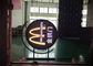 Round Design Outdoor Full Color Led Display Mini Logo Sign Fixed Installation
