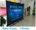 Rental / Fixed Led Poster Display P2.5 Indoor Full Color IP40 With Base / Wheel