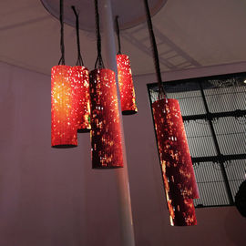 Rubber Module Soft Led Curtain Display , Irregular Led Display For Any Shape / Size